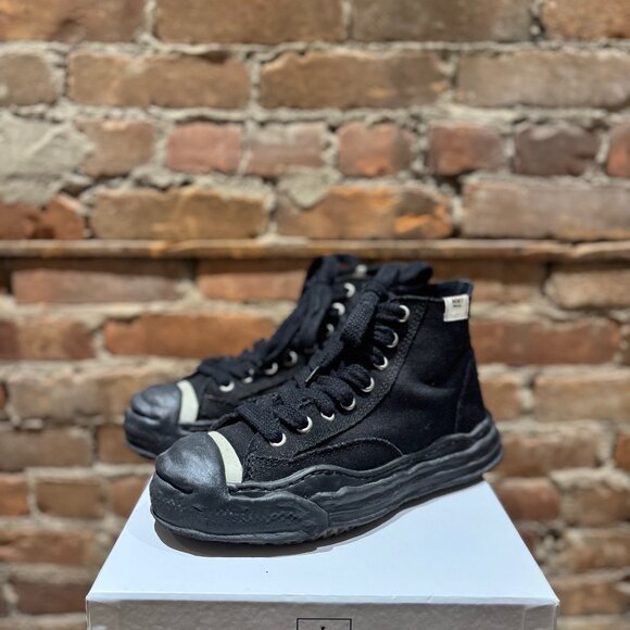 Maison Mihara Yasuhiro “Hank” OG Sole Canvas High Sneakers - Picture 1 of 10